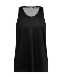 Tom Ford Satin Jersey Tank — Black, Size US M / IT 48
