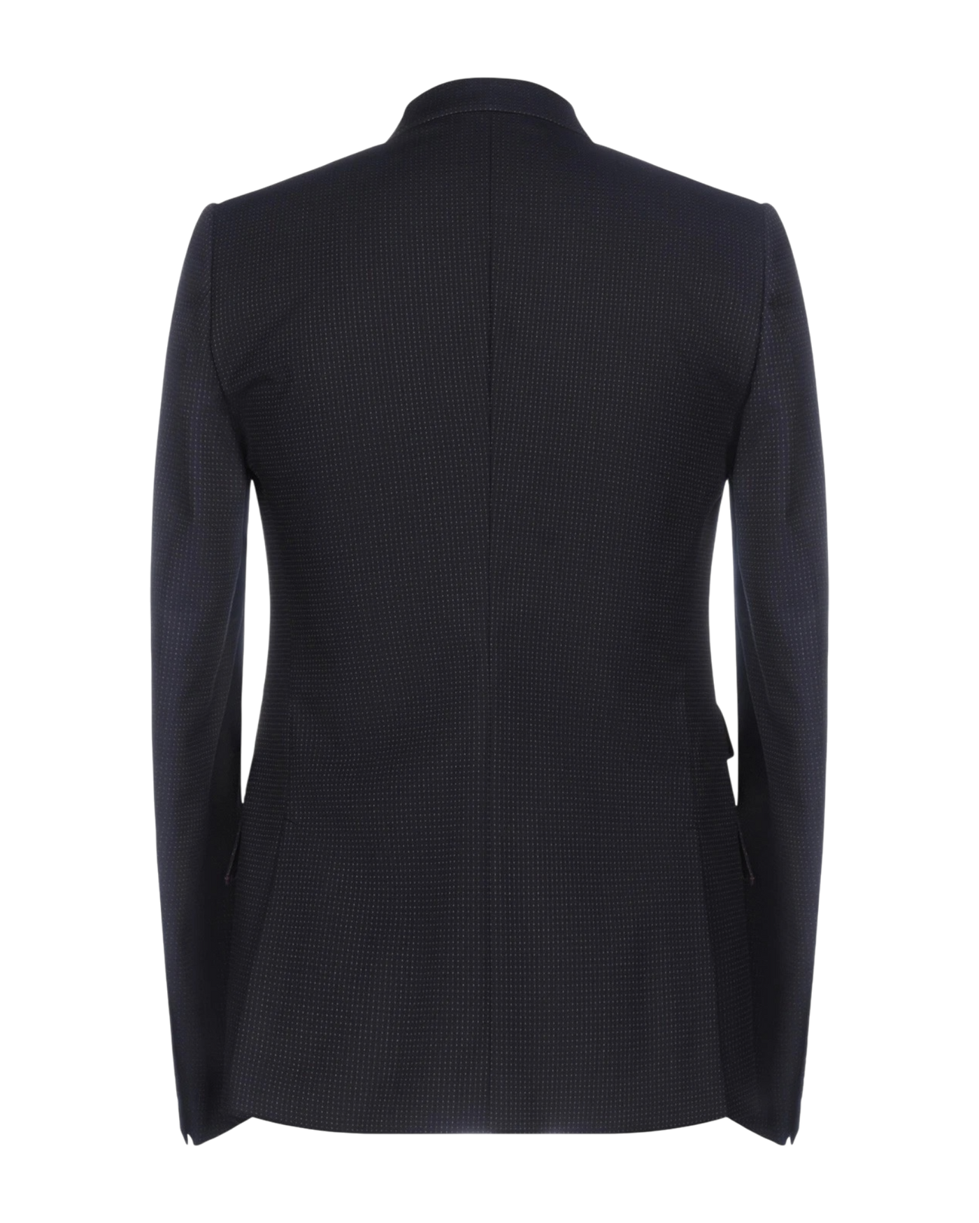 Gucci Polka Dot Wool Single-Breasted Jacket — Blue, Size US 38 / IT 48