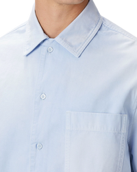 Loewe x Paula's Ibiza Monogram Short-Sleeve Shirt — Blue, Size M / 39