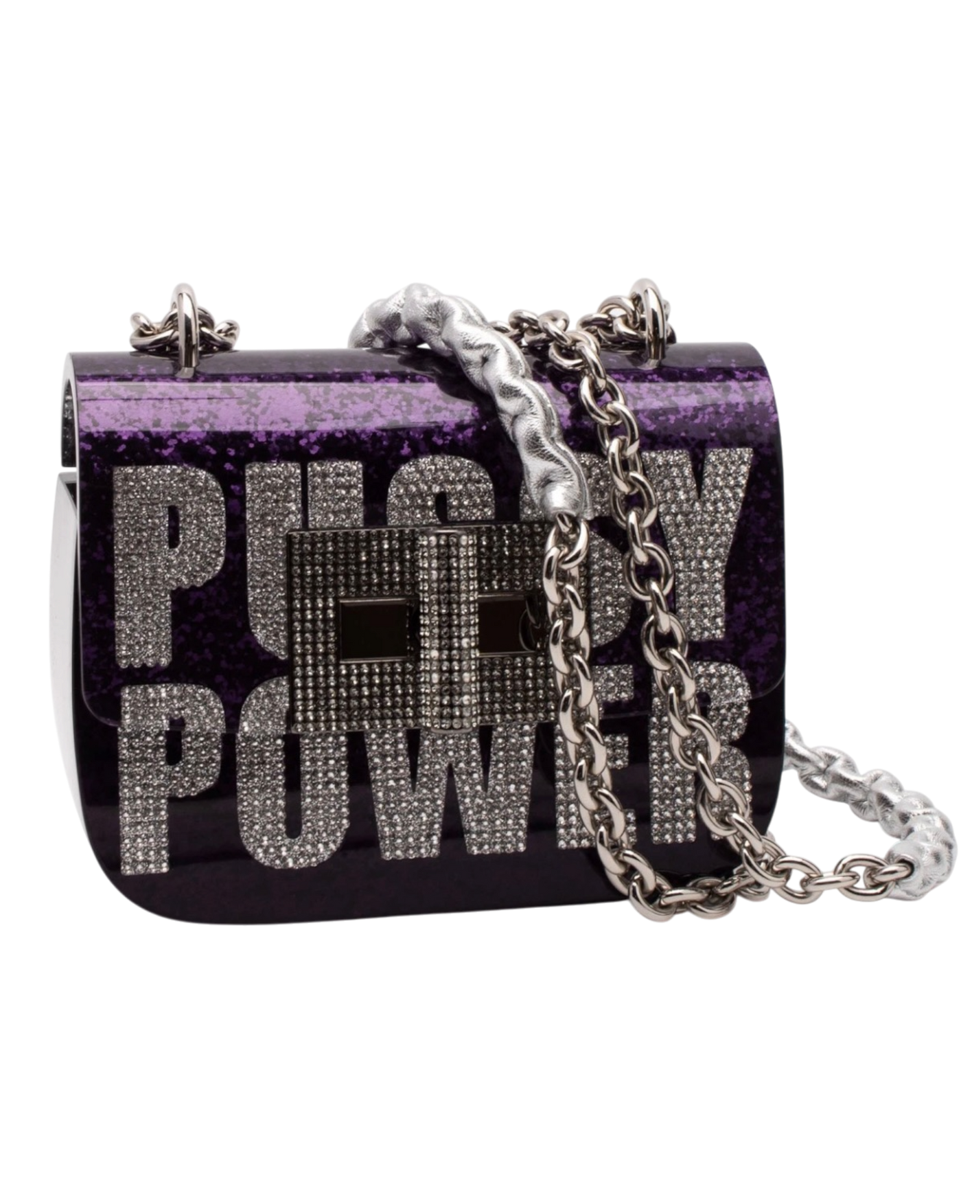 Tom Ford 'Pussy Power' Natalia Handbag — Purple