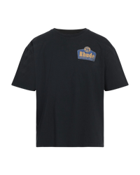 Rhude 'Grand Cru Cigars' Tee — Vintage Black, Size S