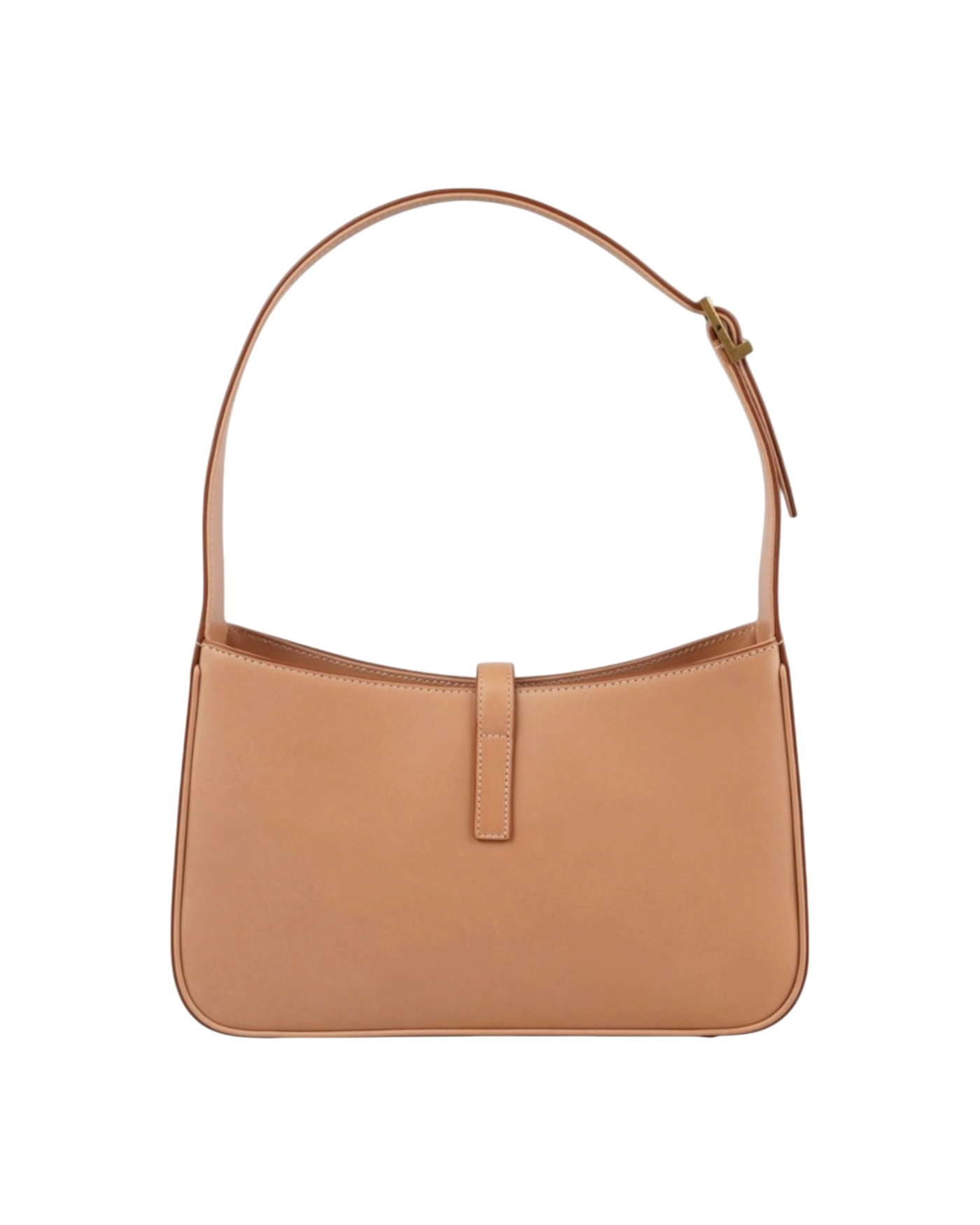Saint Laurent Le 5 à 7 Hobo Bag — Brown, Small