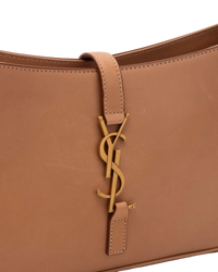Saint Laurent Le 5 à 7 Hobo Bag — Brown, Small