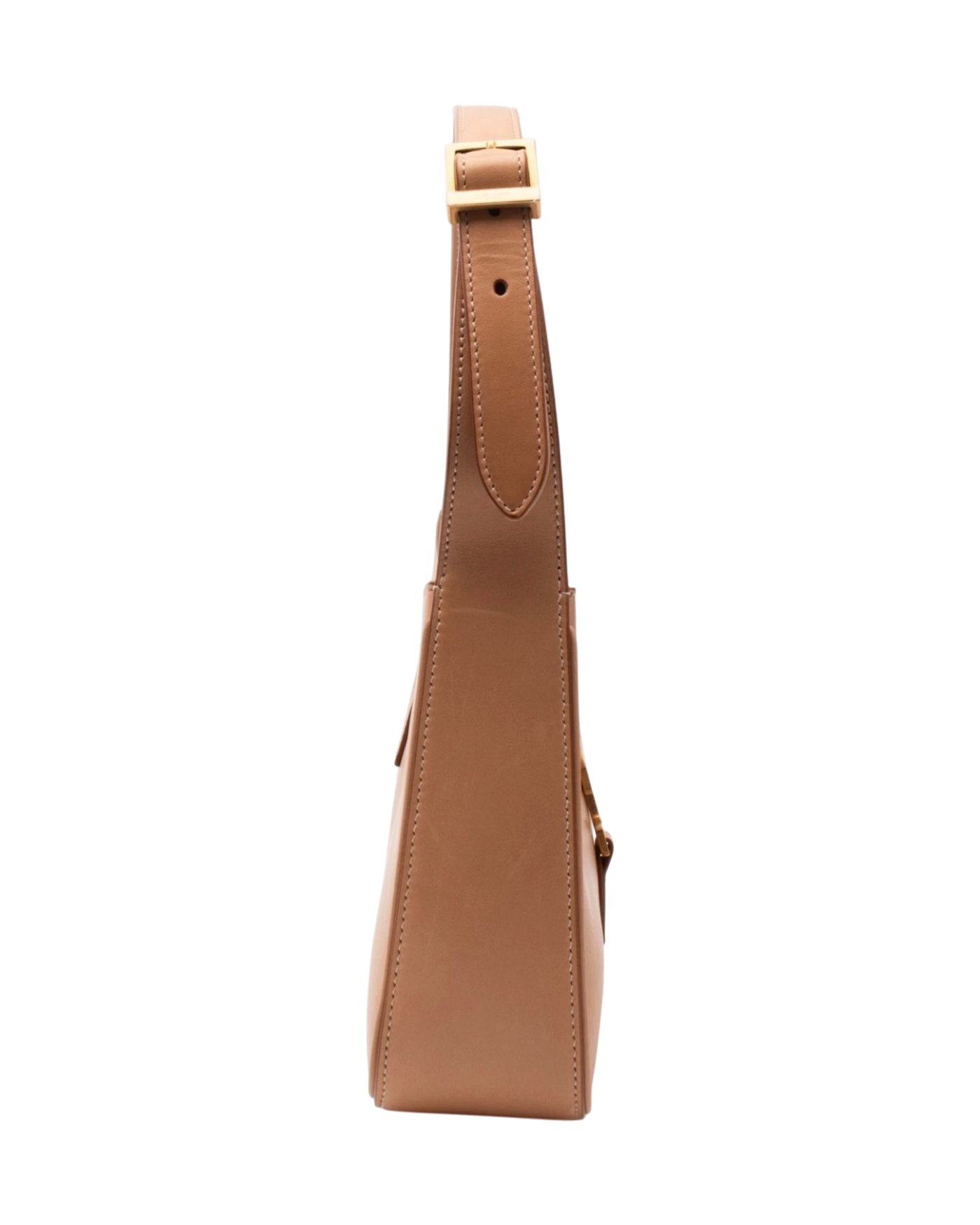 Saint Laurent Le 5 à 7 Hobo Bag — Brown, Small
