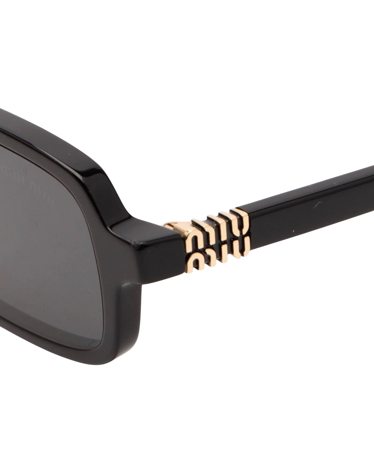 Miu Miu 'Regard' MU 11ZS Sunglasses — Black
