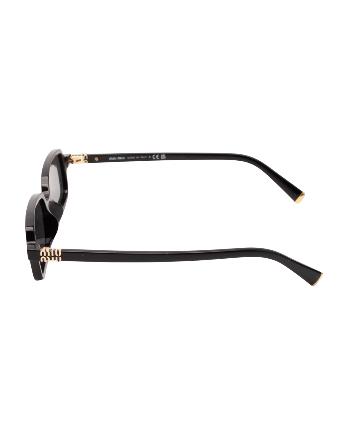 Miu Miu 'Regard' MU 11ZS Sunglasses — Black