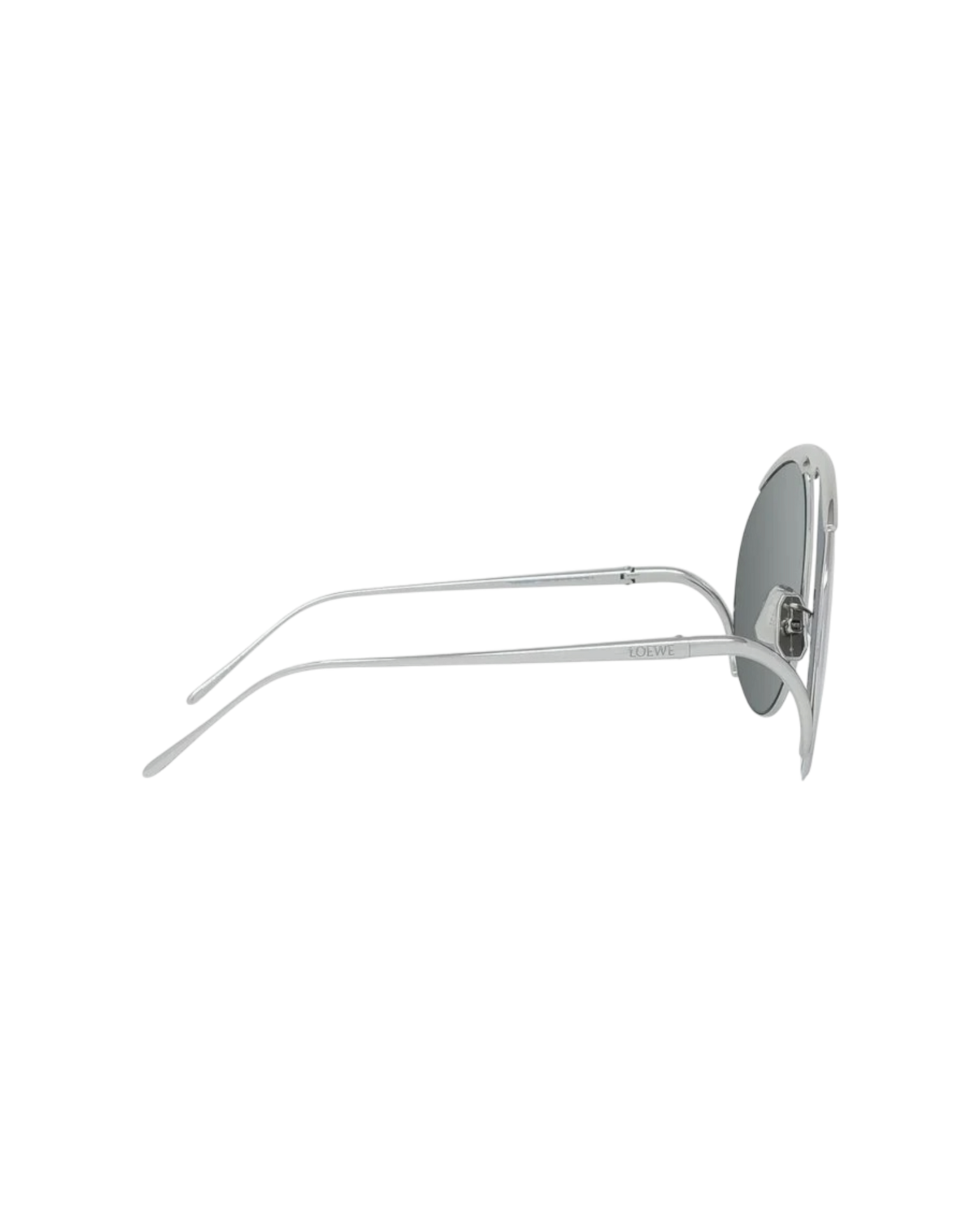 Loewe Hillock Sunglasses — Silver, LW40180U