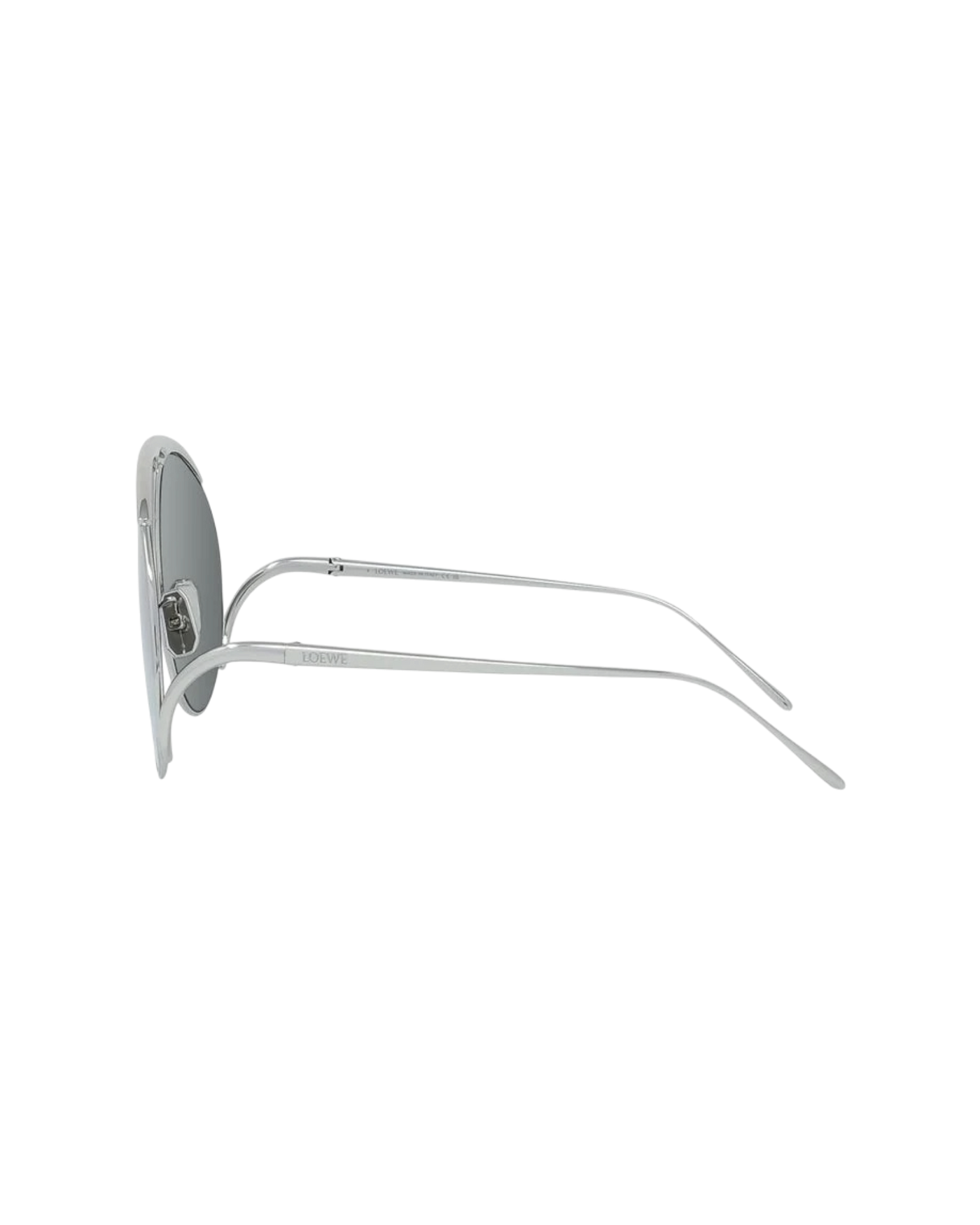Loewe Hillock Sunglasses — Silver, LW40180U
