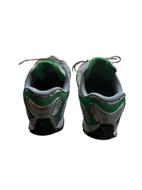 Bottega Veneta Orbit Sneakers in Optic White, Silver, and Parakeet