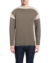 Fendi Two-Tone Intarsia Knit Jumper