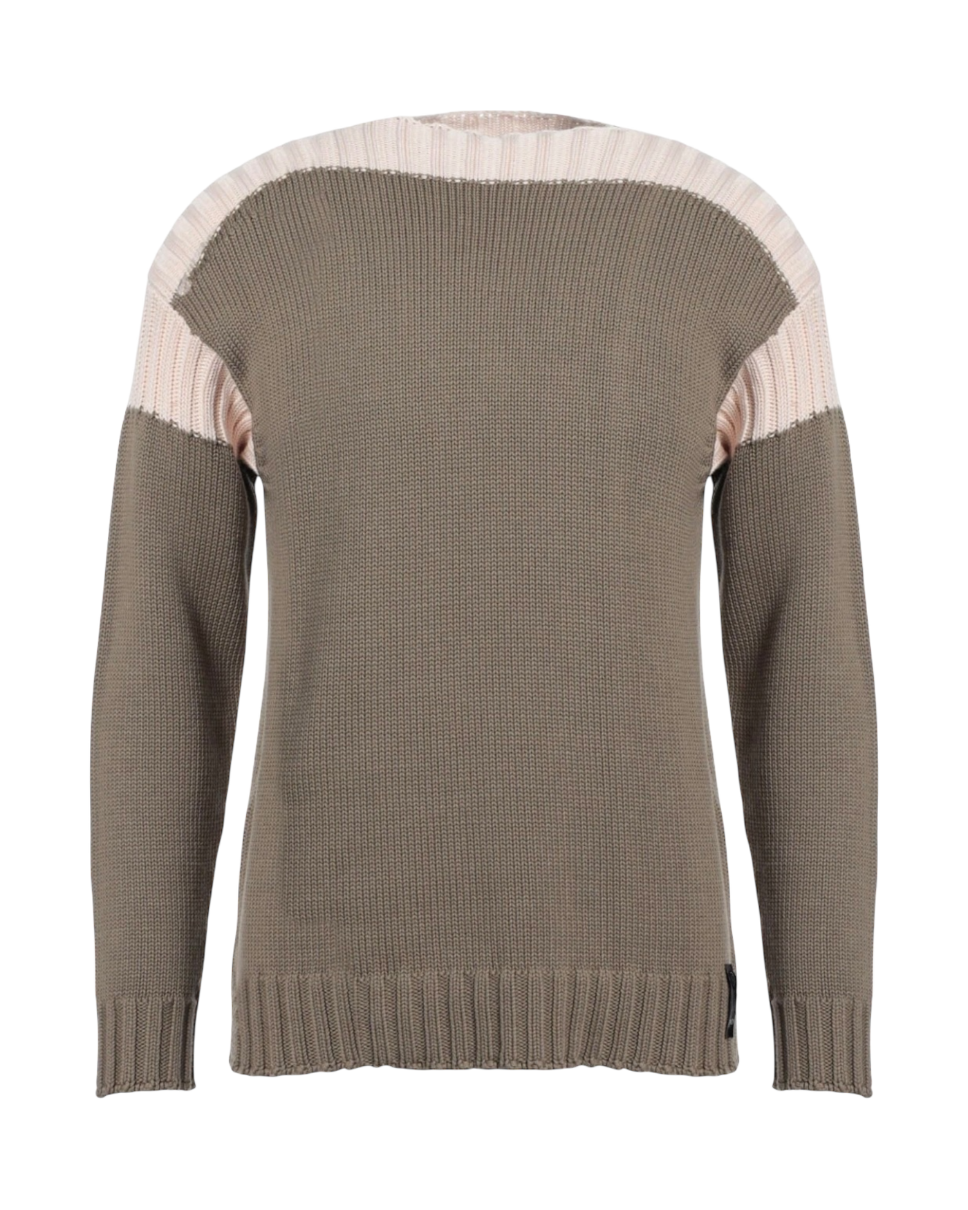 Fendi Two-Tone Intarsia Knit Jumper