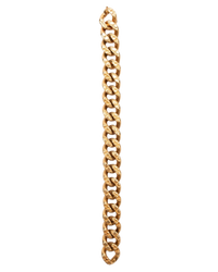 Celine Triomphe Gourmette Bracelet in Gold
