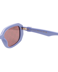Gucci GG1535S Violet Mirrored Marmont Sunglasses