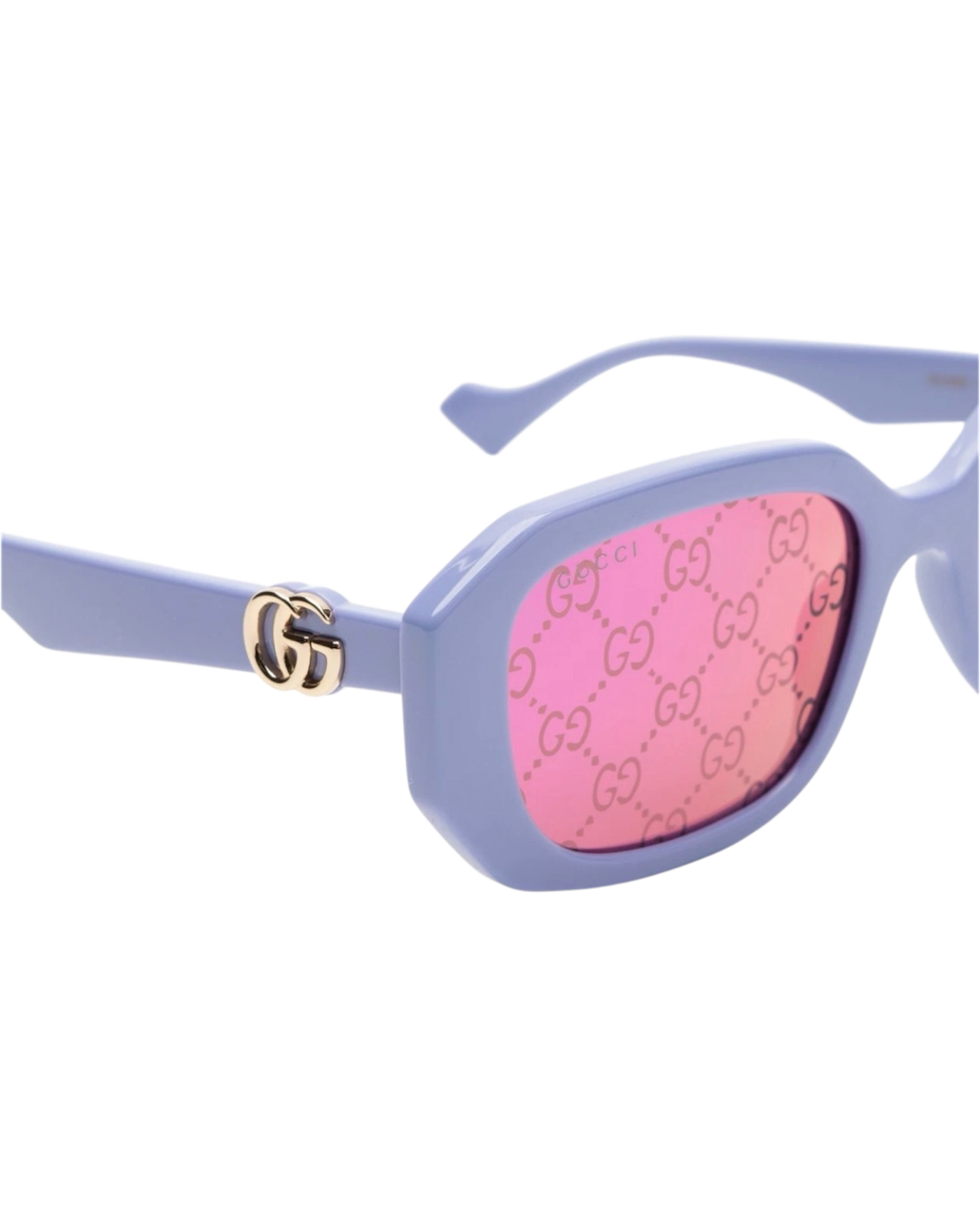 Gucci GG1535S Violet Mirrored Marmont Sunglasses