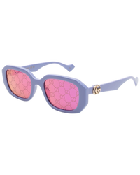 Gucci GG1535S Violet Mirrored Marmont Sunglasses