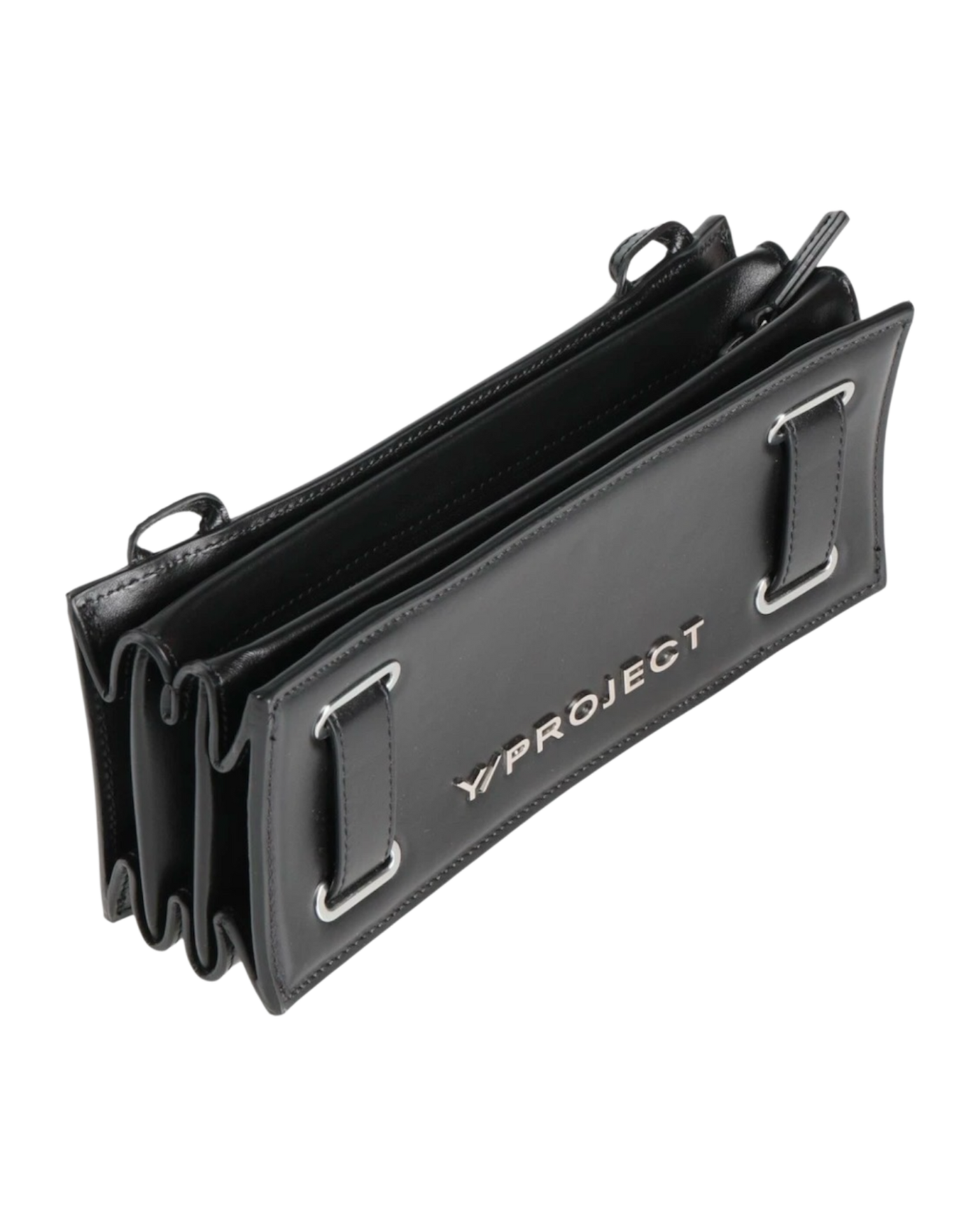Y/Project Accordion Shoulder Bag — Black