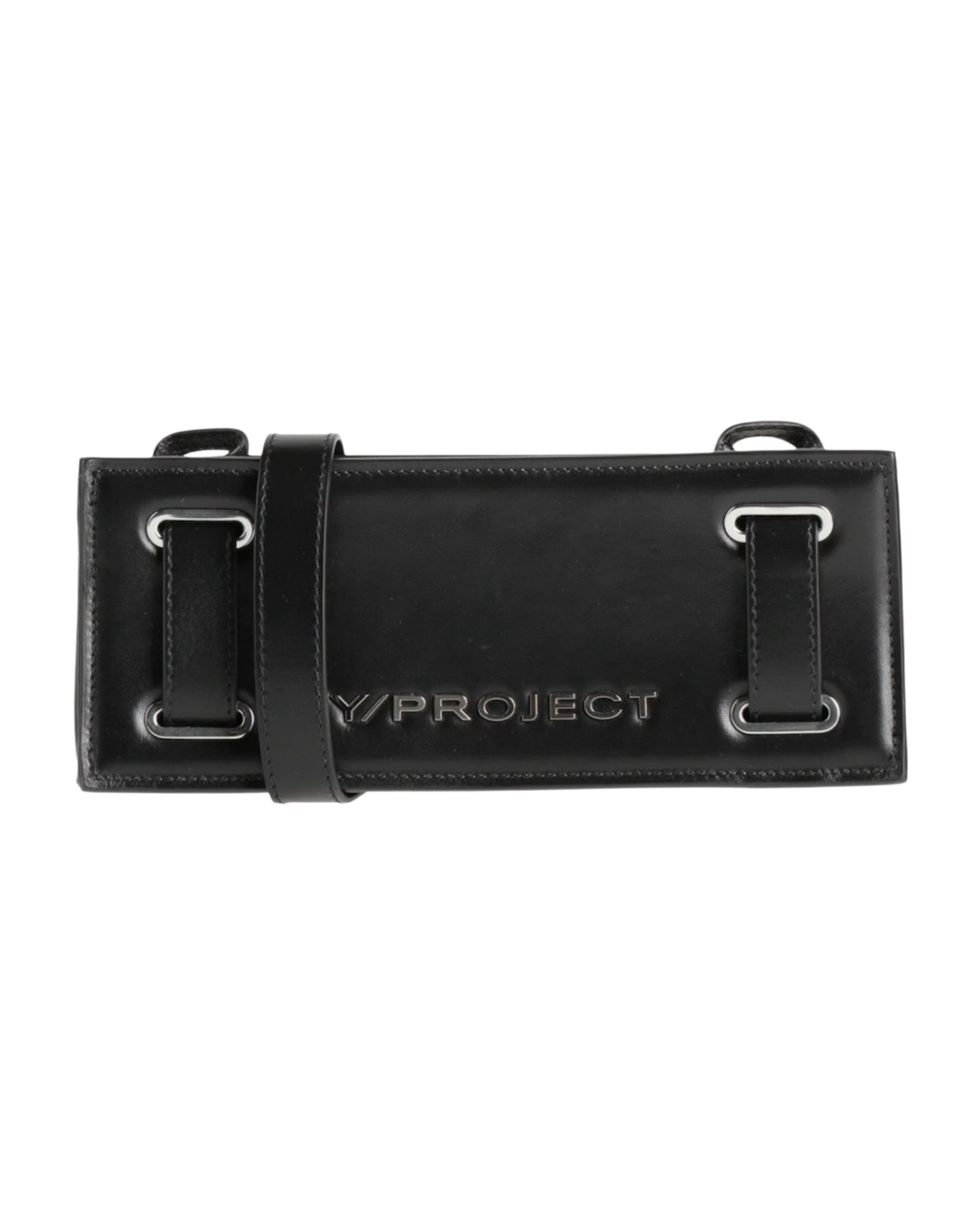 Y/Project Accordion Shoulder Bag — Black
