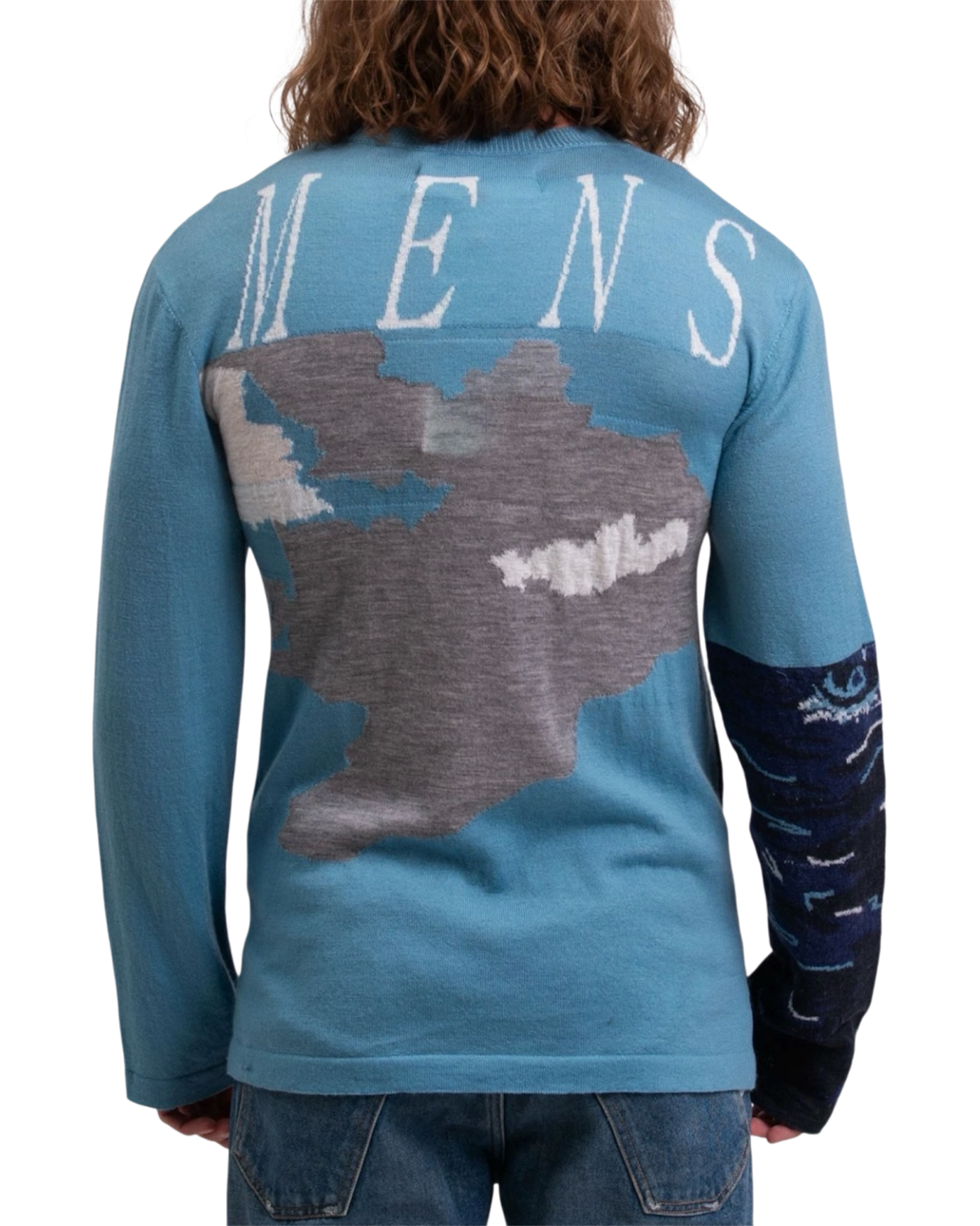 Off-White Destroyed Landscape Jumper