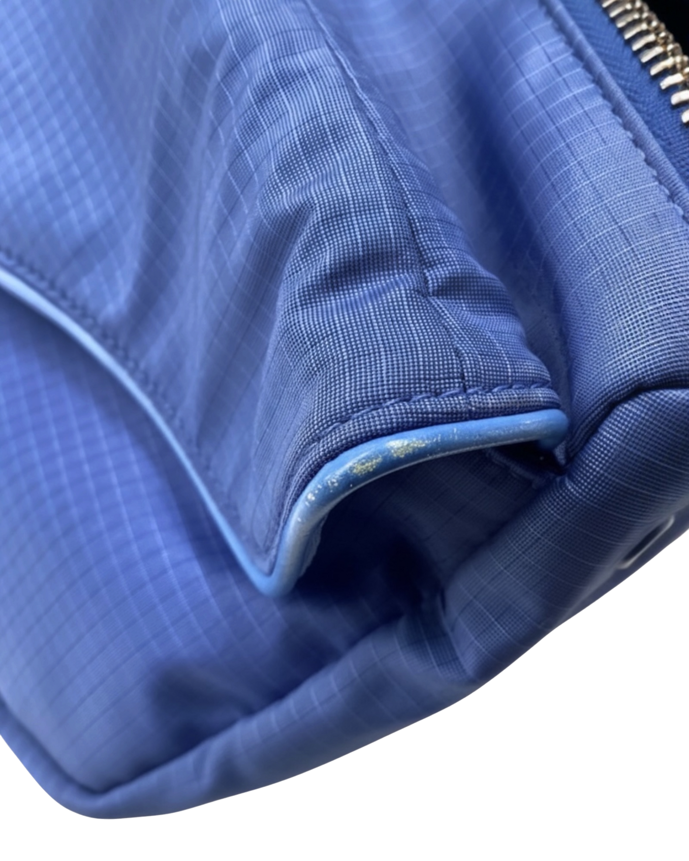 Dior Saddle Universe Body Bag — Blue Nylon