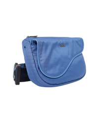 Dior Saddle Universe Body Bag — Blue Nylon