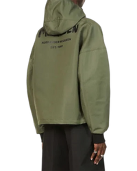 Alexander McQueen Logo-Printed Windbreaker