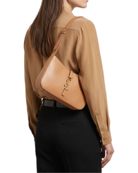 Saint Laurent Le 5 à 7 Hobo Bag — Brown, Small