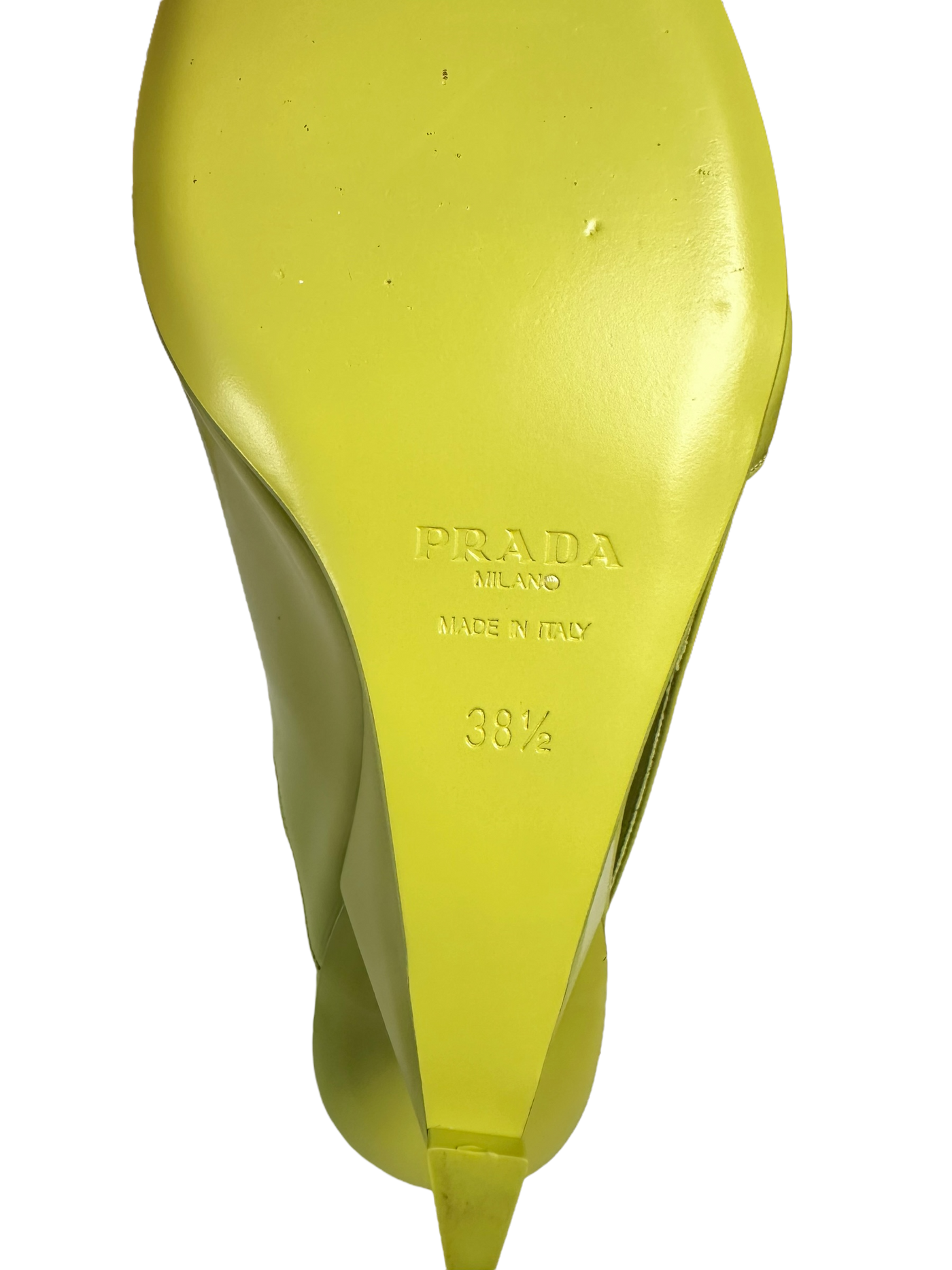Prada Pointed Toe Slingback Pumps