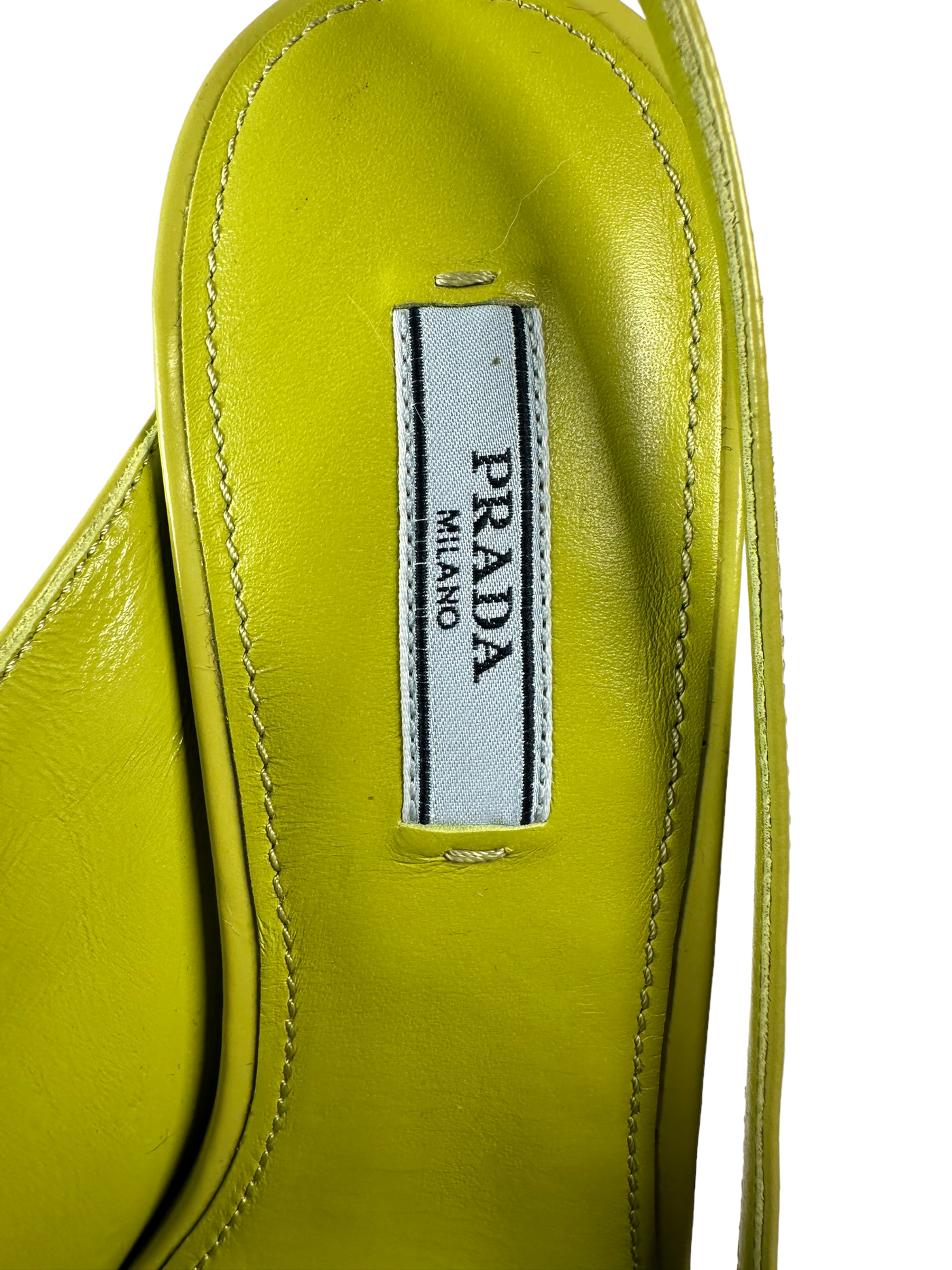 Prada Pointed Toe Slingback Pumps