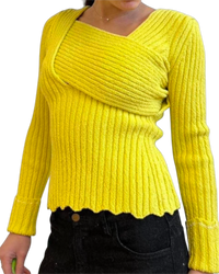 Bottega Veneta Asymmetric Knitted Sweater