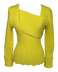 Bottega Veneta Asymmetric Knitted Sweater