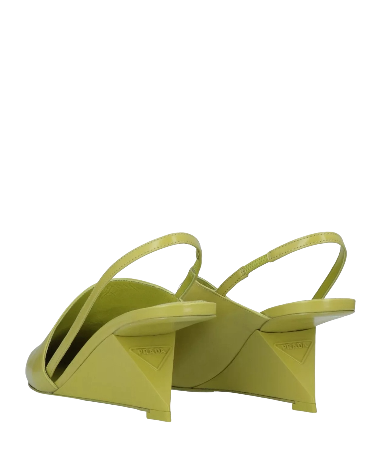 Prada Pointed Toe Slingback Pumps