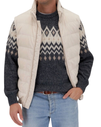 Brunello Cucinelli Quilter Shell Down Gilet