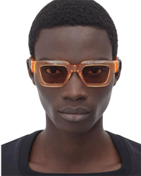 Bottega Veneta BV1230S in Orange Sunglasses
