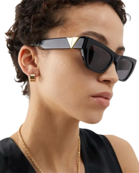 Bottega Veneta Sunglasses BV1221S in Black