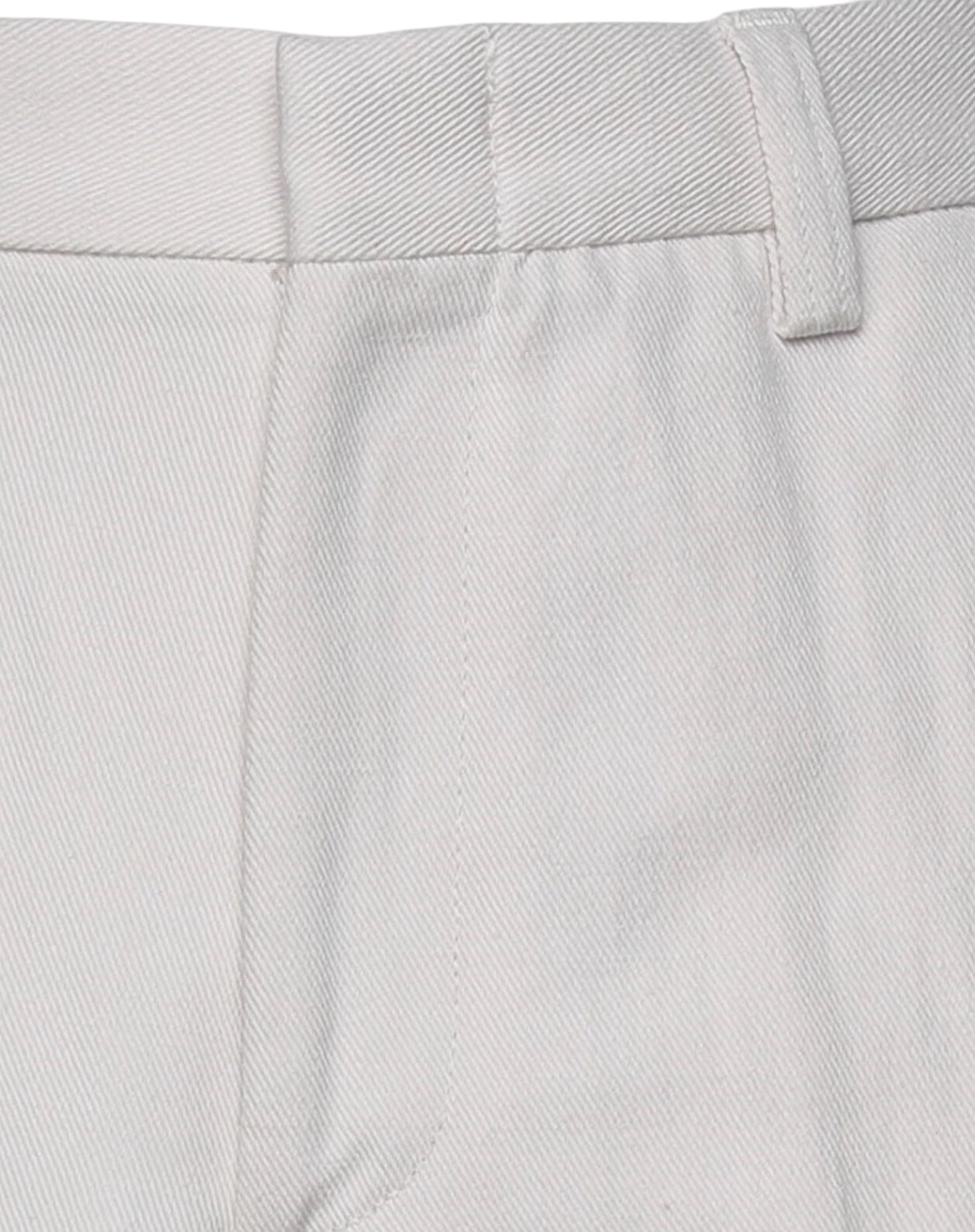 Zegna ZZE309 Technical Cotton Trousers in Grey