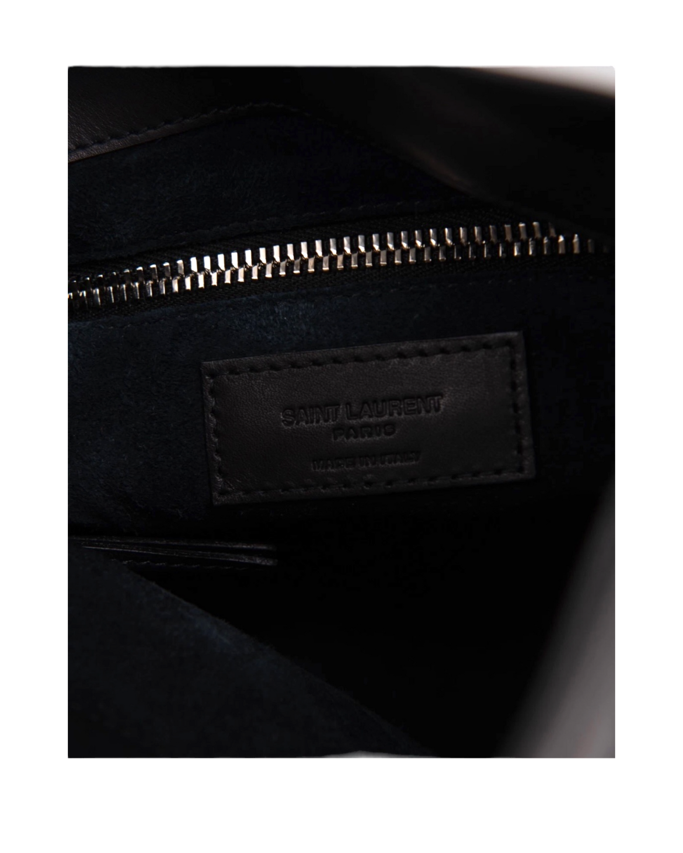 Saint Laurent Universite Flat Crossbody Bag in Vegetable Tanned Leather