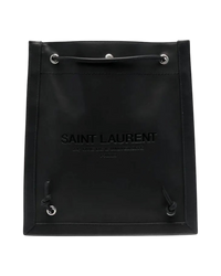 Saint Laurent Universite Flat Crossbody Bag in Vegetable Tanned Leather