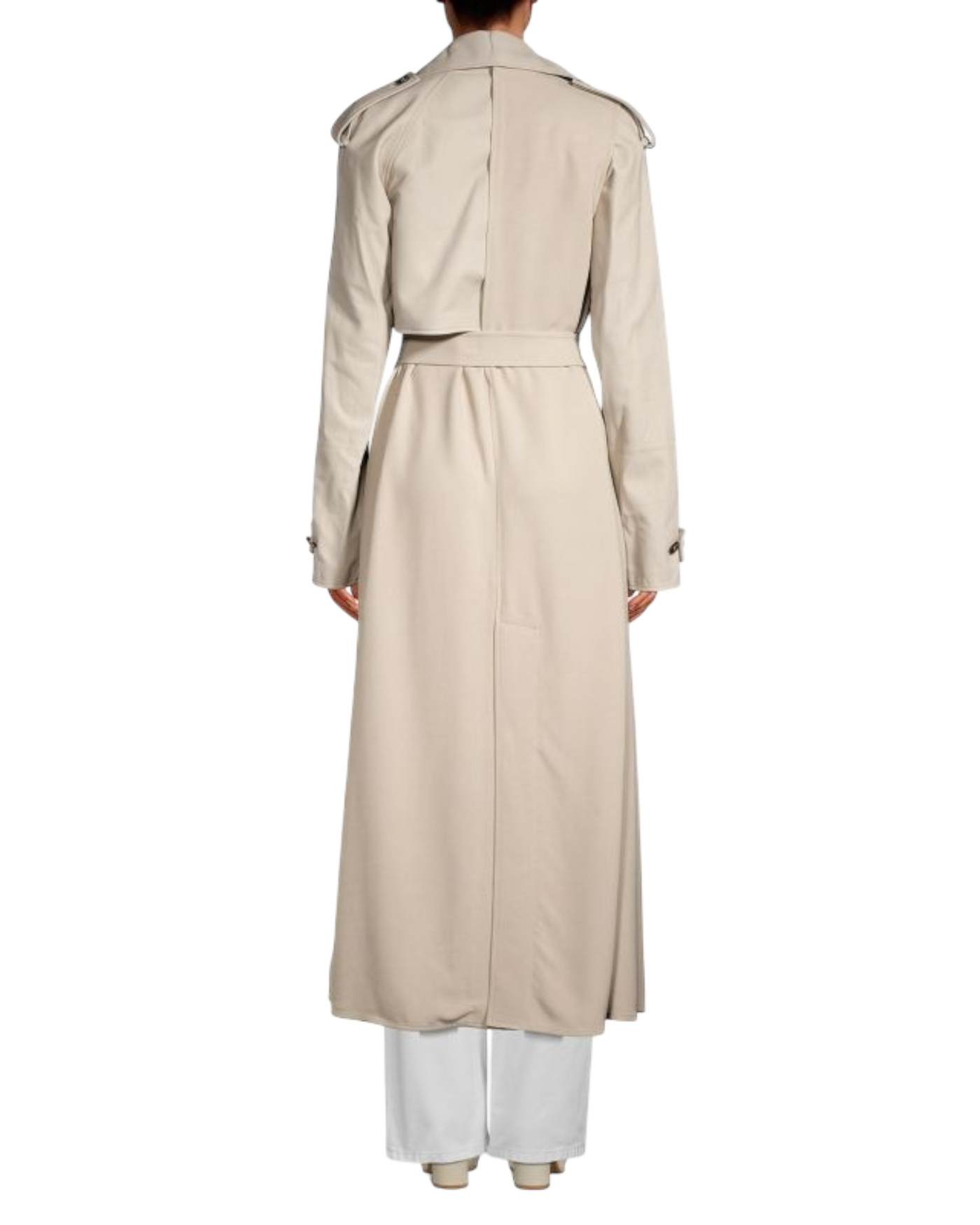 Bottega Veneta Fall 2020 Leather and Twill Multiway Trench Coat