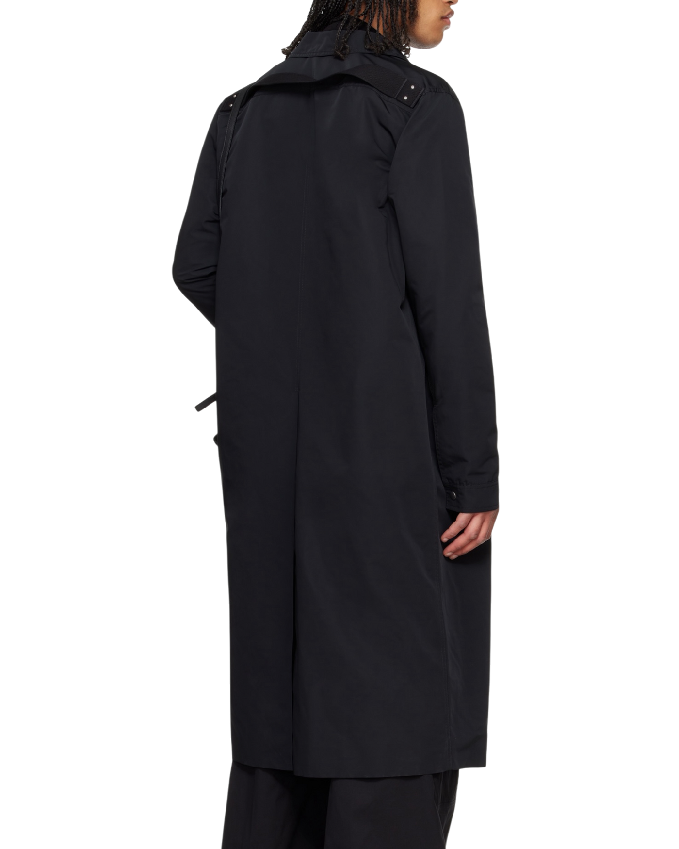 Rick Owens Brad Coat — Black, Size IT52