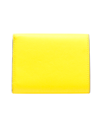 Loewe Cocktail Trifold Wallet in Lemon/Tan