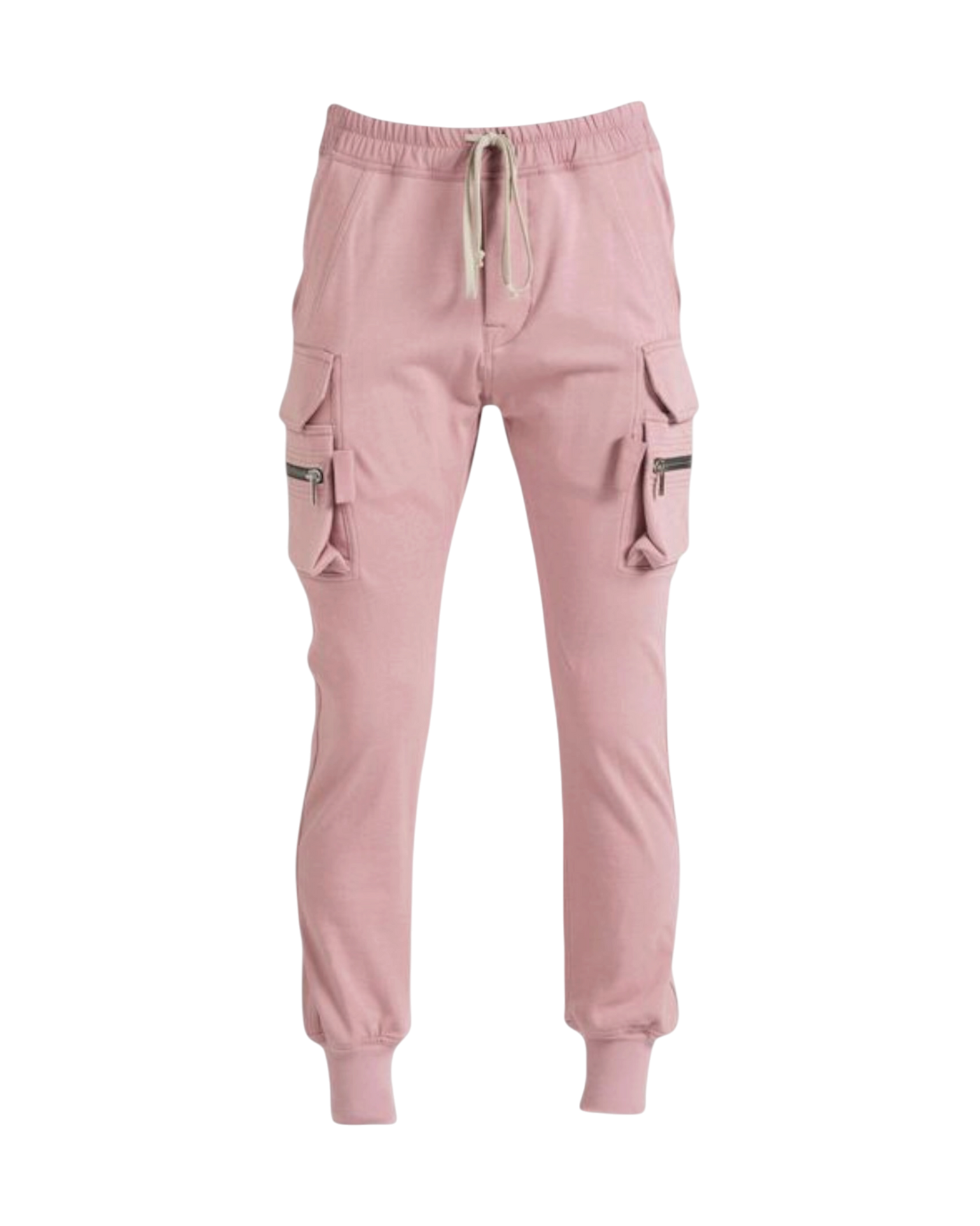 Rick Owens Mastodon Cargos — Dusty Pink, Size IT38
