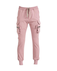 Rick Owens Mastodon Cargos — Dusty Pink, Size IT38