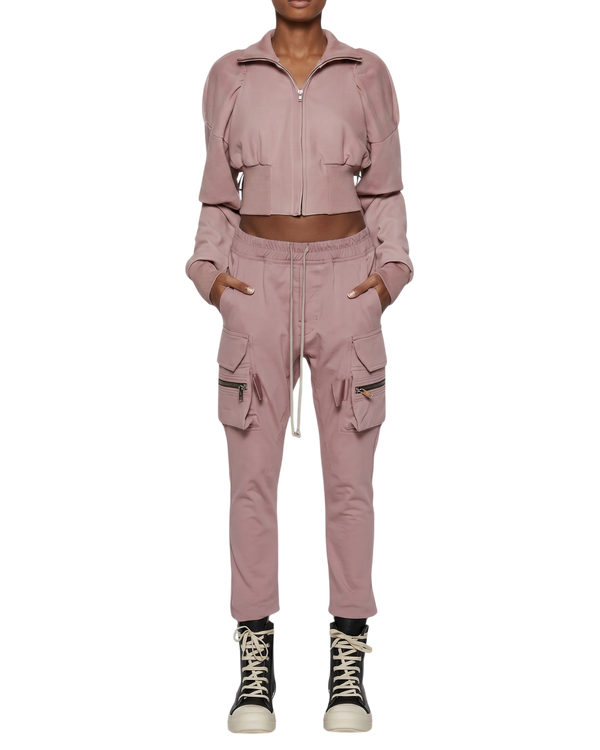 Rick Owens Mastodon Cargos — Dusty Pink, Size IT38