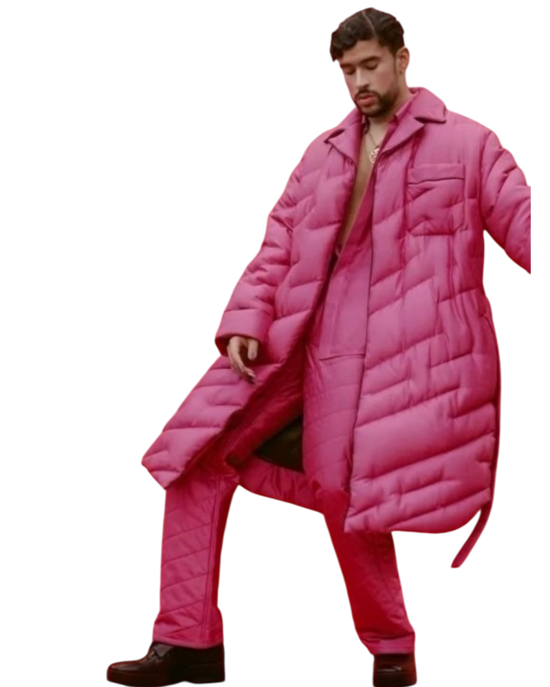 Fendi AW 21 Puffer Blouson Jacket in Azalea