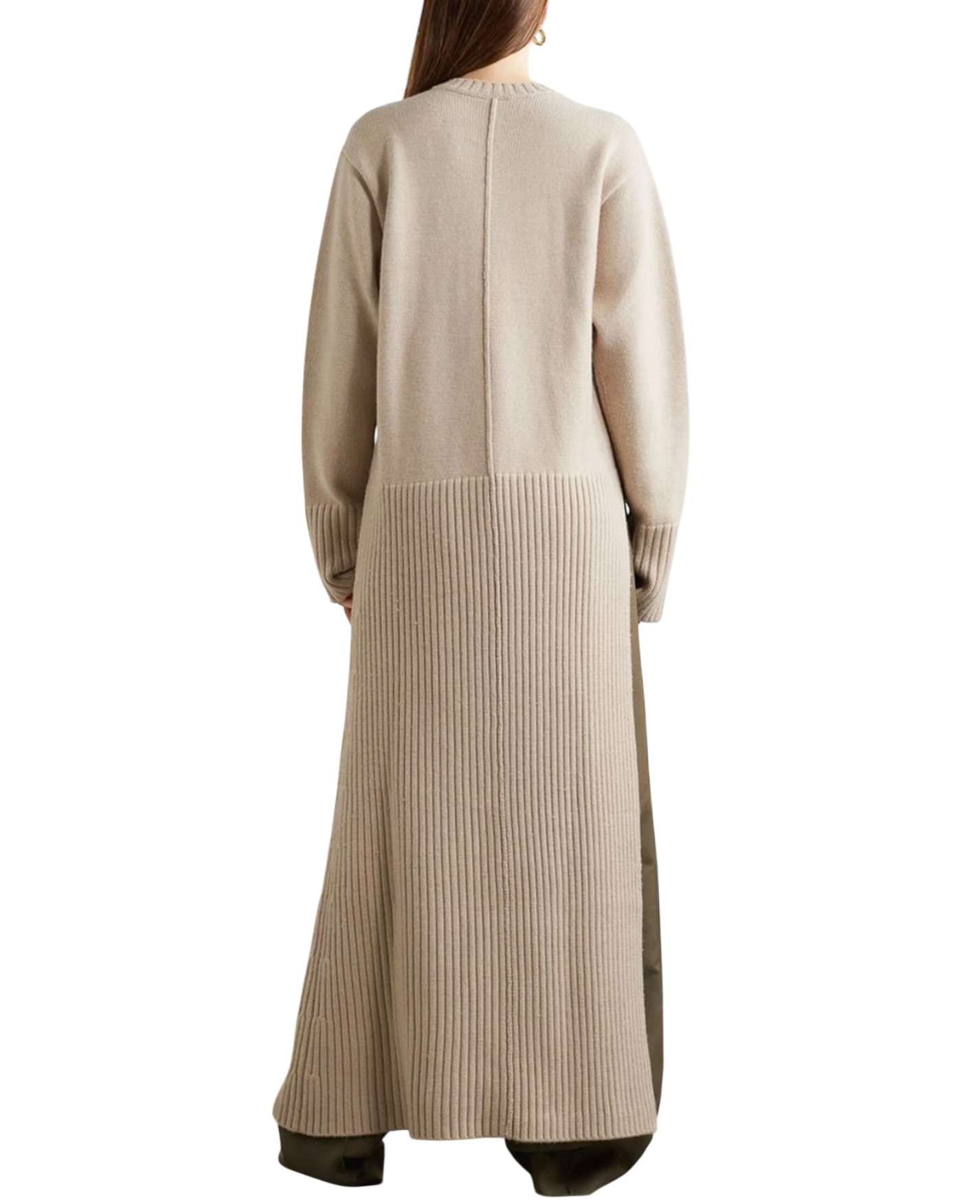 Peter Do FW21 Beige Convertible Cape Sweater
