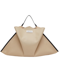Maison Margiela Beige Mouchoir Tote Bag