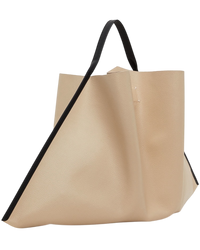 Maison Margiela Beige Mouchoir Tote Bag