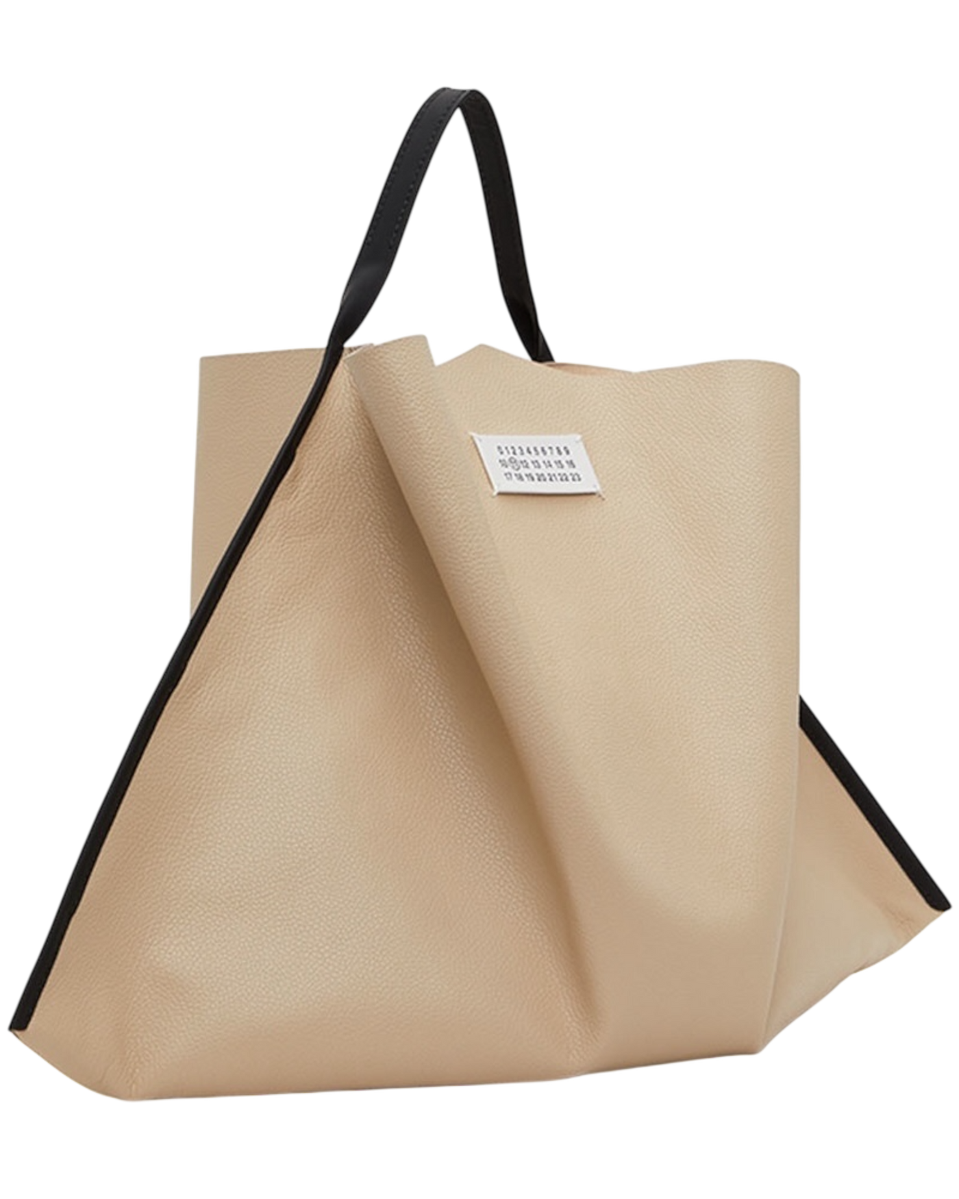 Maison Margiela Beige Mouchoir Tote Bag