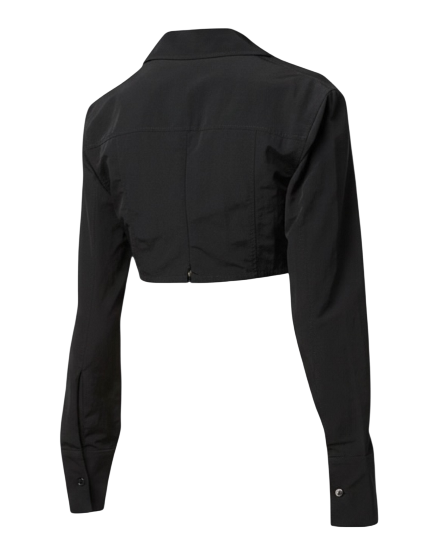 Jacquemus La Chemisa Terra Cropped Rolled Shirt