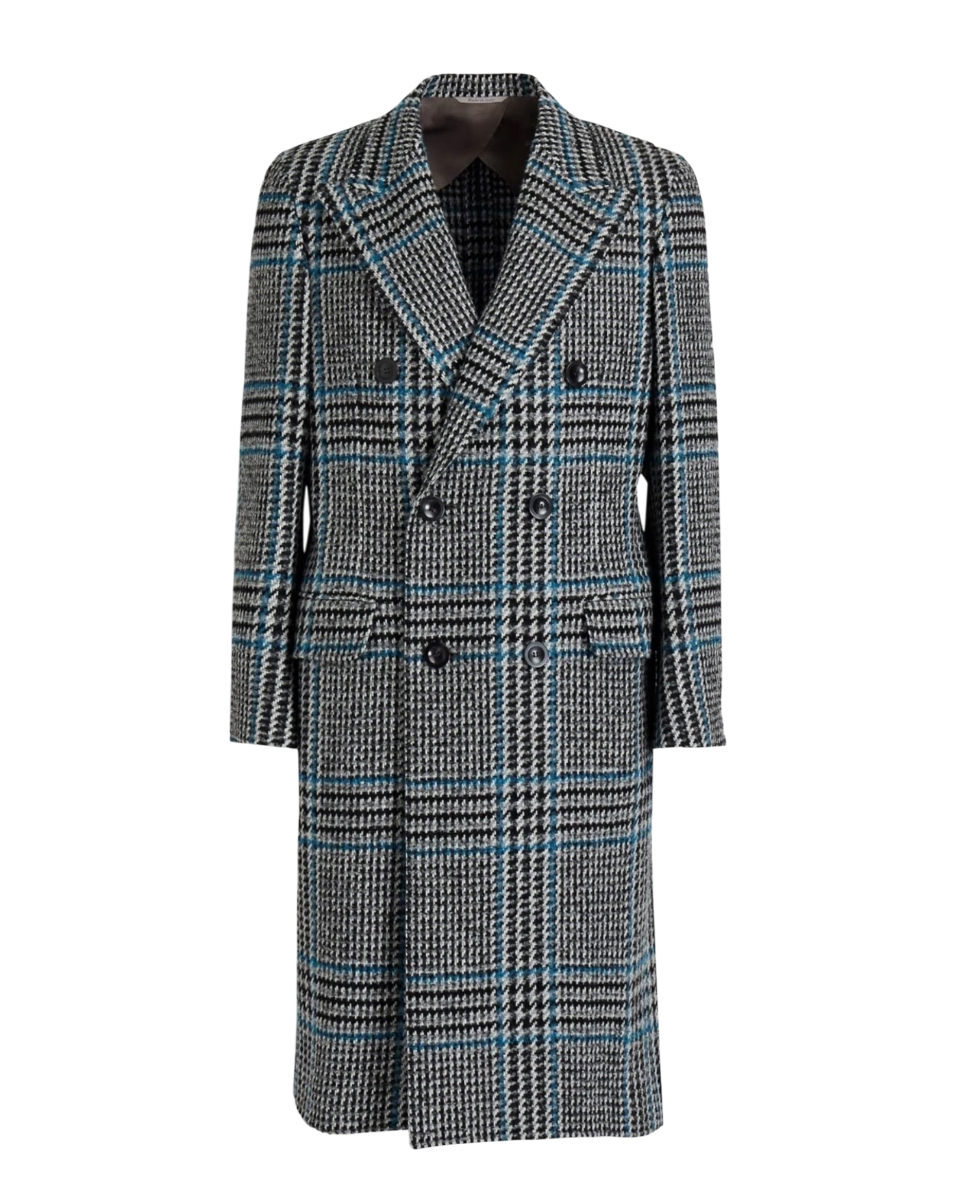 Canali FW19 Houndstooth Overcoat